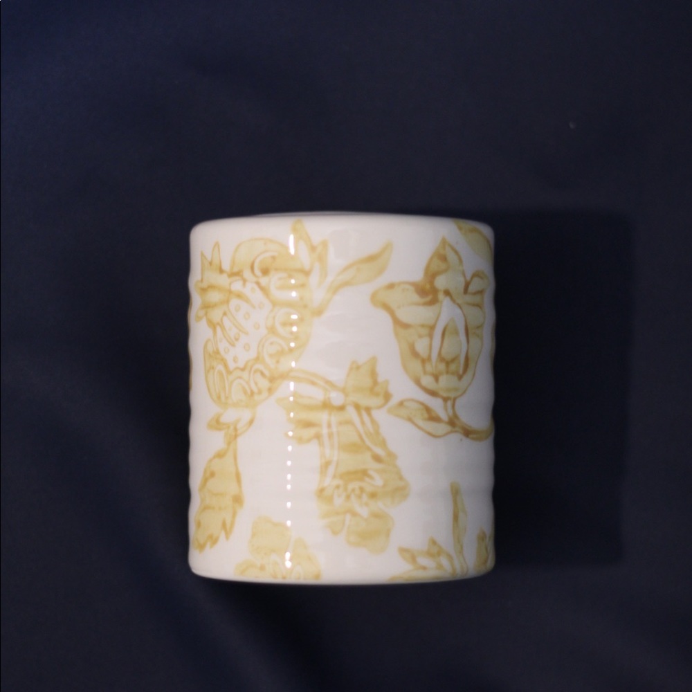 Threshold Floral Pattern Ceramic Toothbrush Holder - Picture 3 of 6